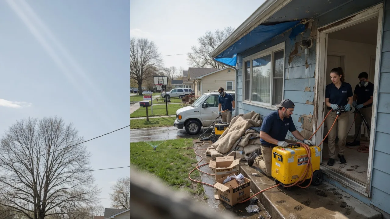 Basement Flood Cleanup in Winesburg, OH near me